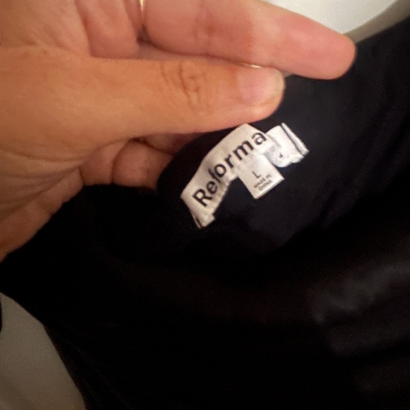 Reformation - Jodie Dress - sz L (DAMAGED see pics) - Picture 7 of 9